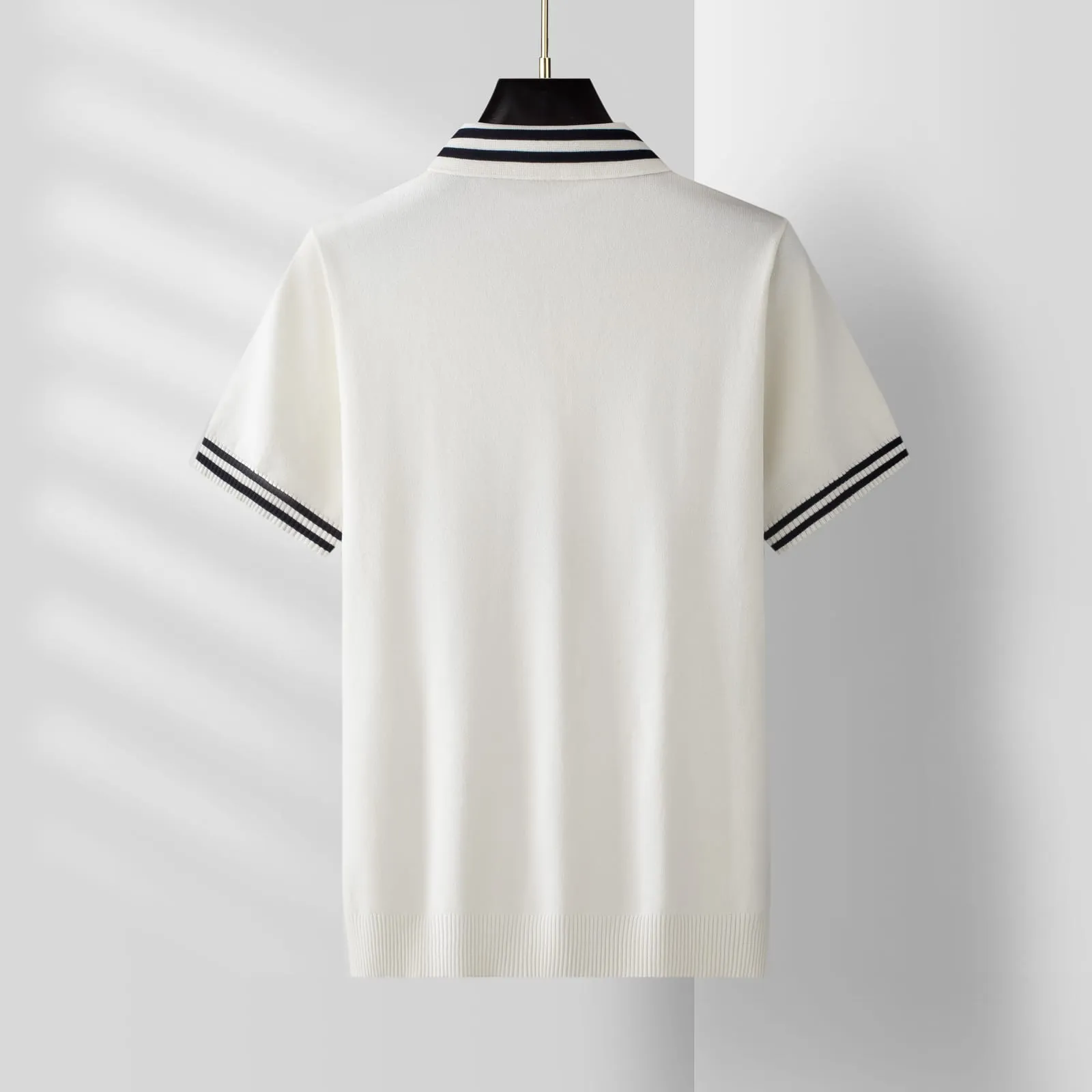 Verbier Knit Tee — Beige (view 2)