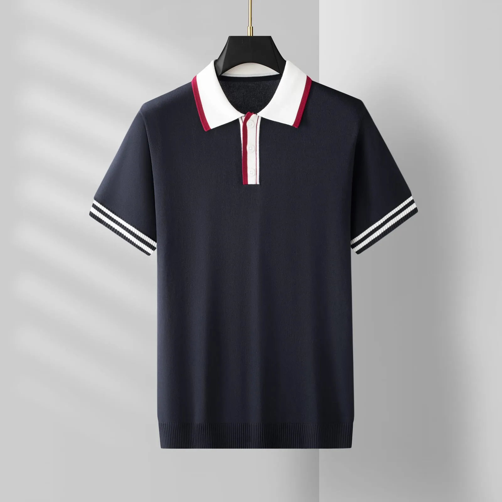 Sestriere Knit Tee — Dark Navy (view 1)