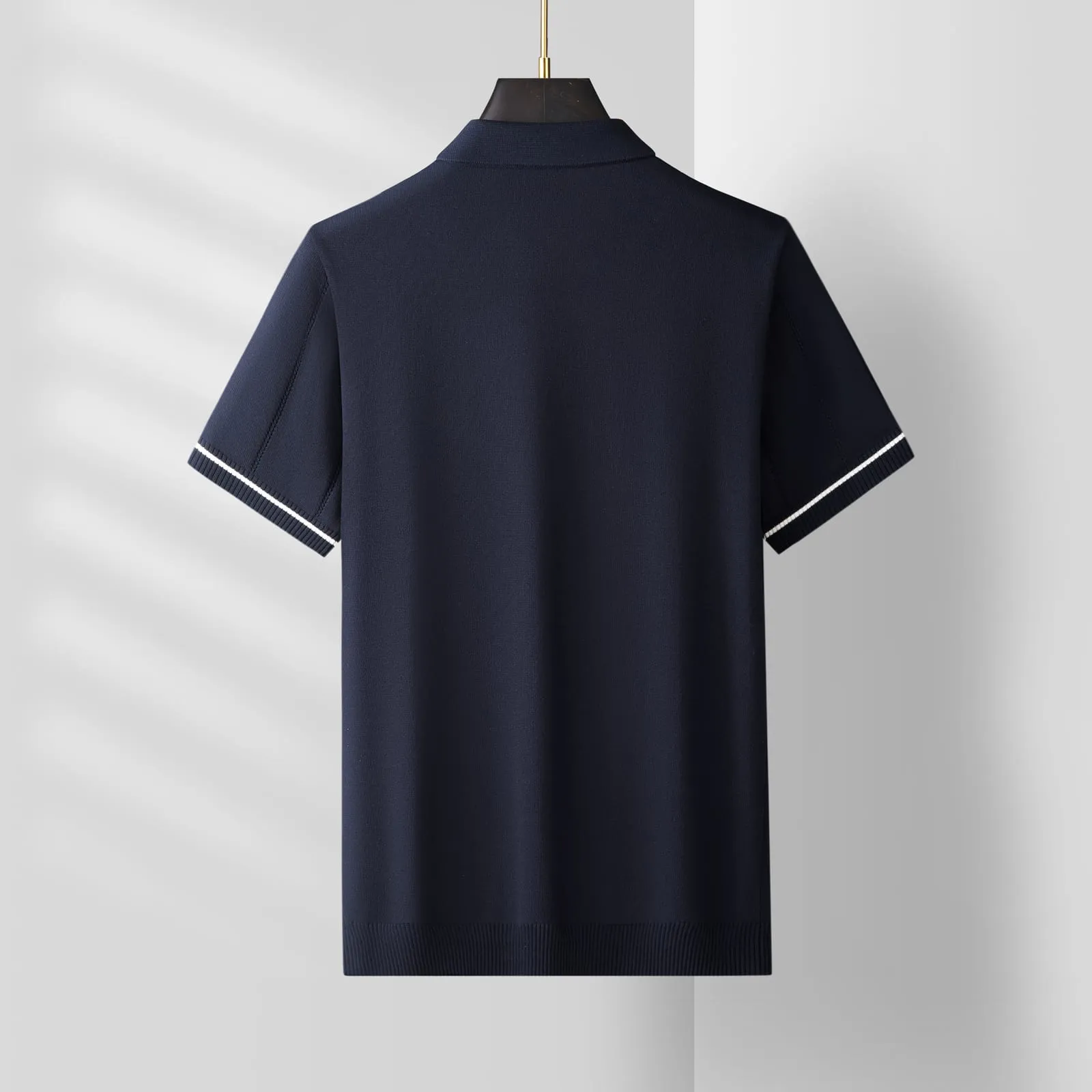 Dolomiti Knit Tee — Dark Navy (view 2)