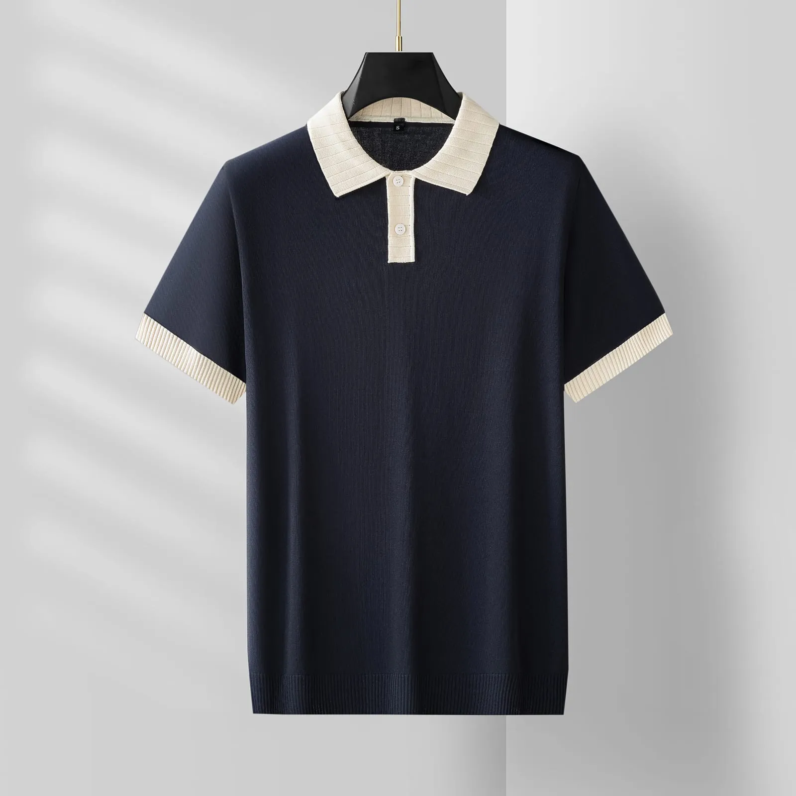Merano Ribbed Knit Tee (view 1)