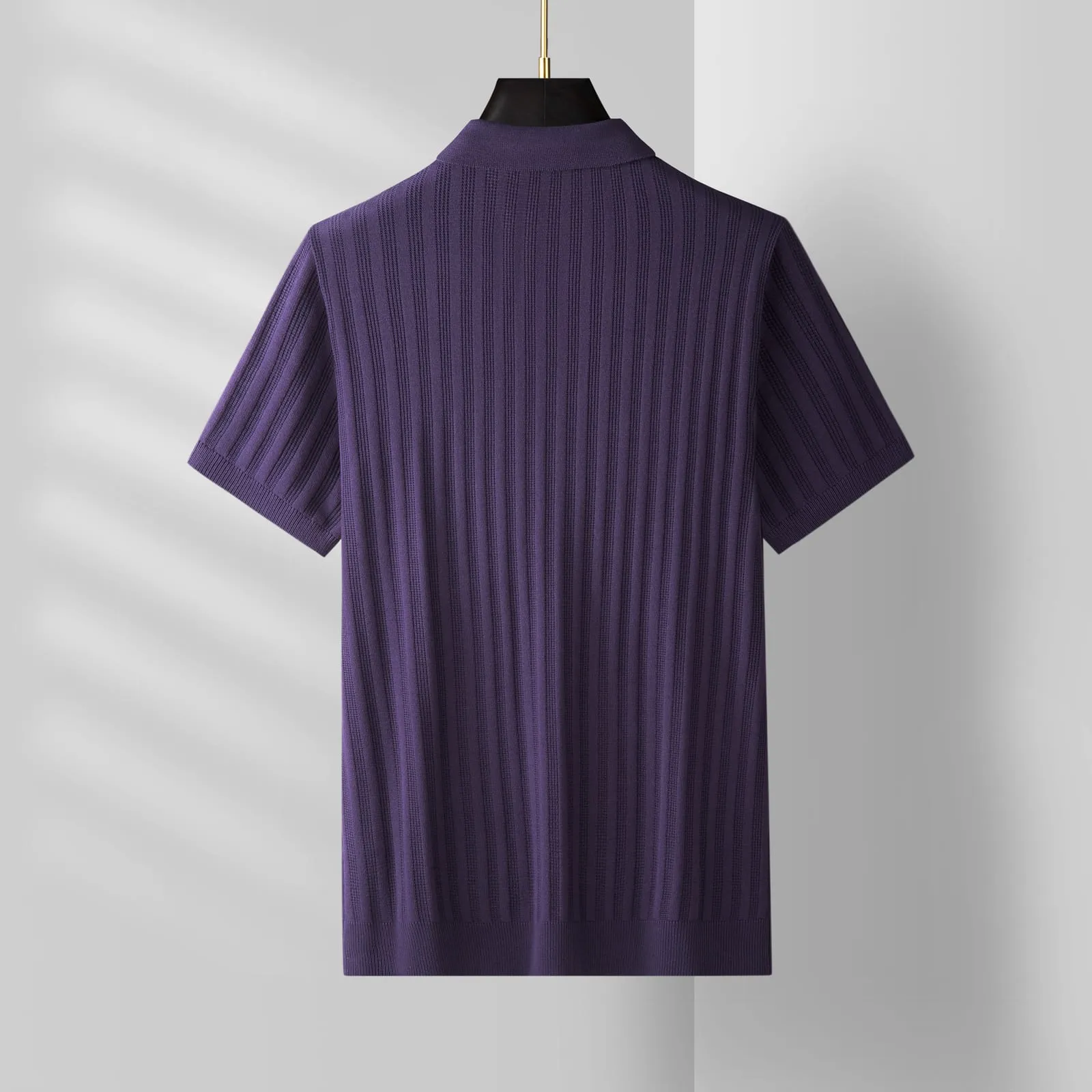 Courmayeur Knit Tee — Purple (view 2)