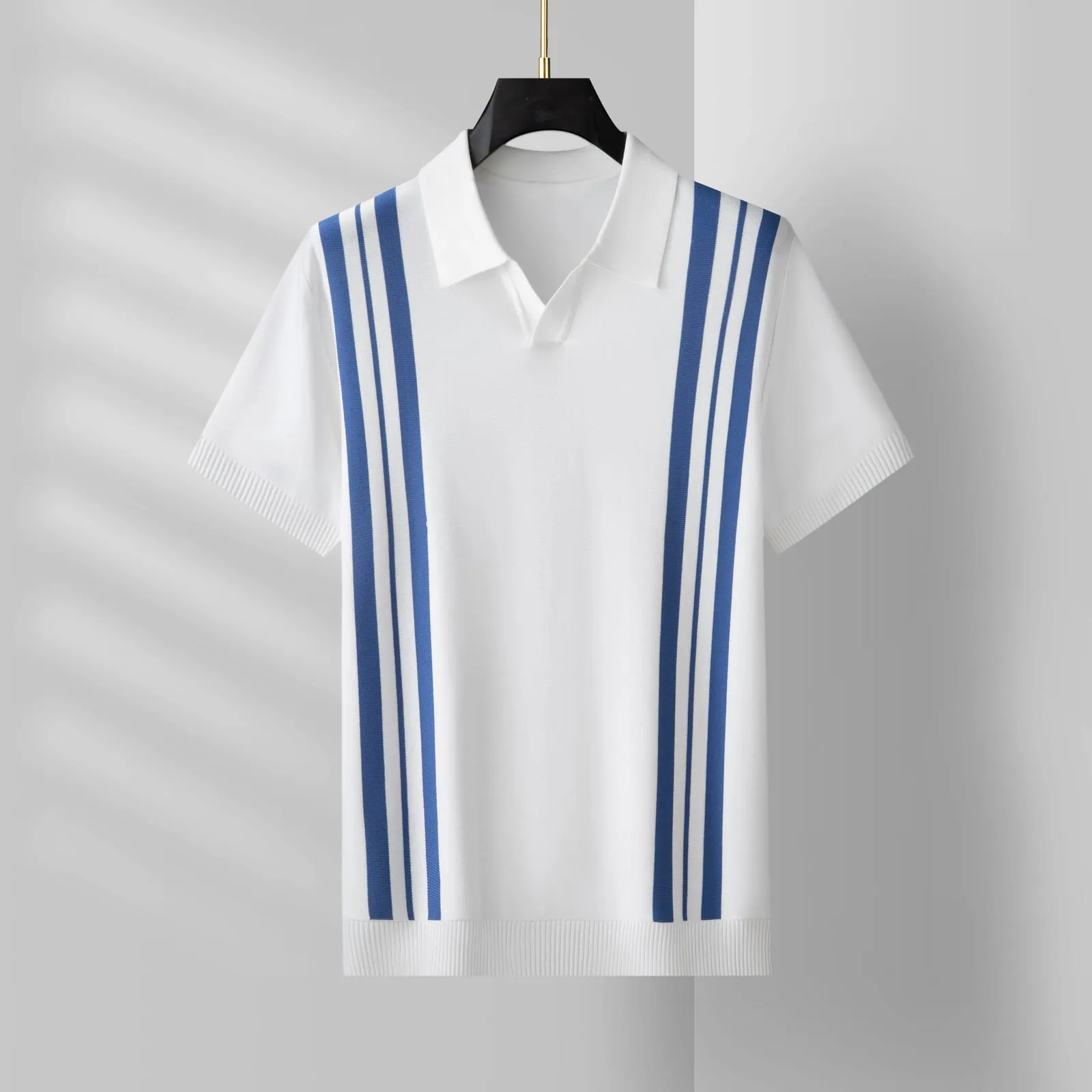 Livigno Knit Tee — White (view 1)