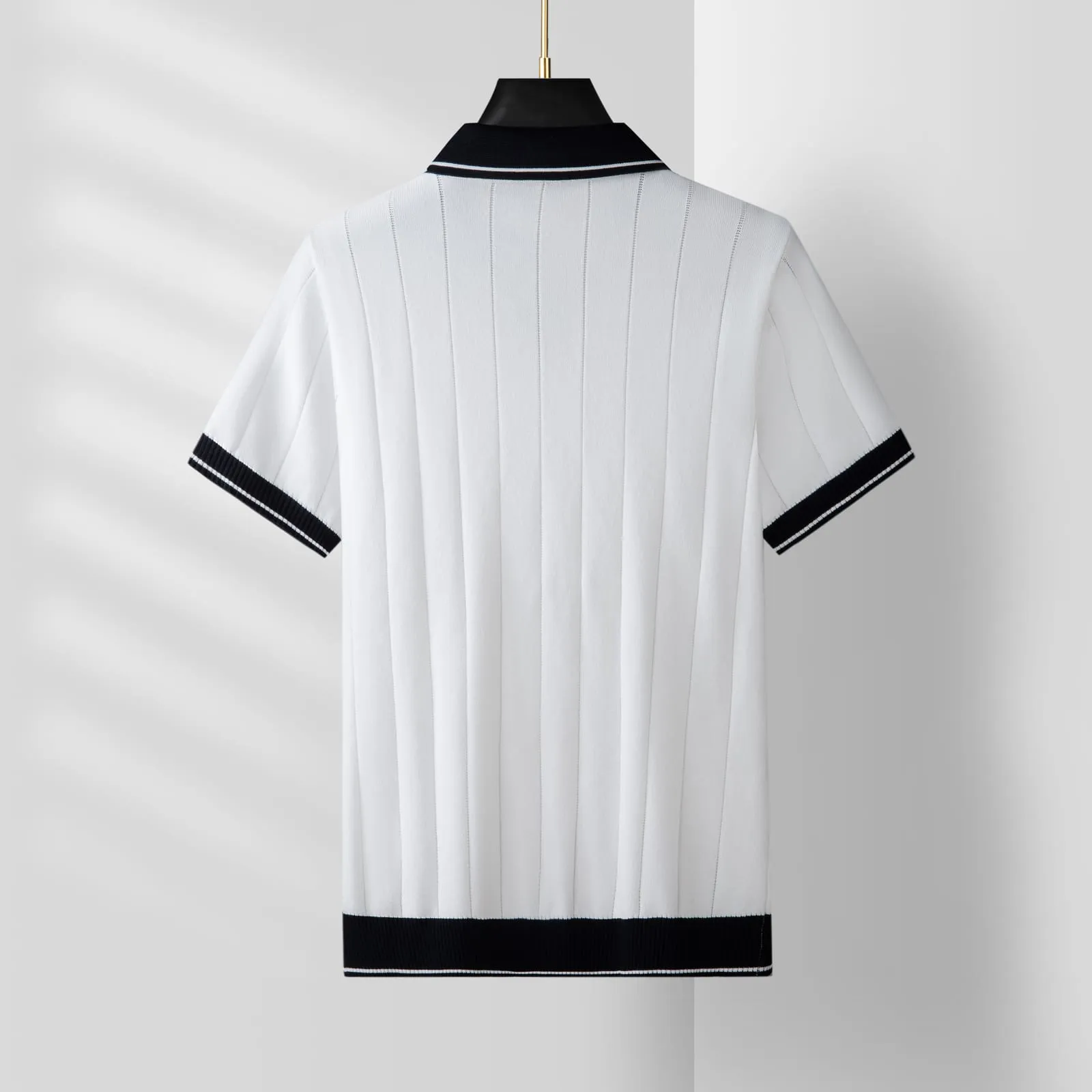 Chamonix Knit Tee — White (view 2)