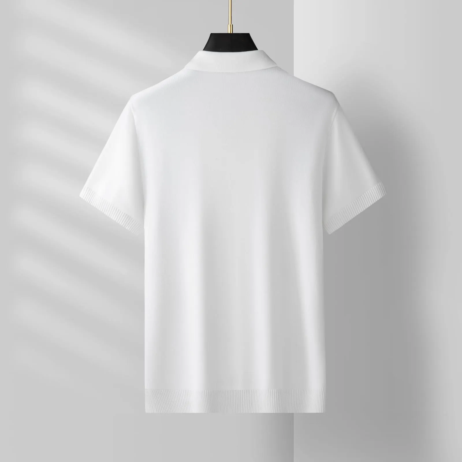 Livigno Knit Tee — White (view 2)